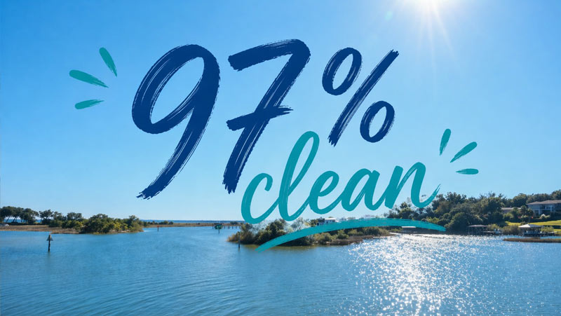 97% Clean